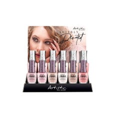 Artistic Nail Design Sheerly Devoted Mix Display X12